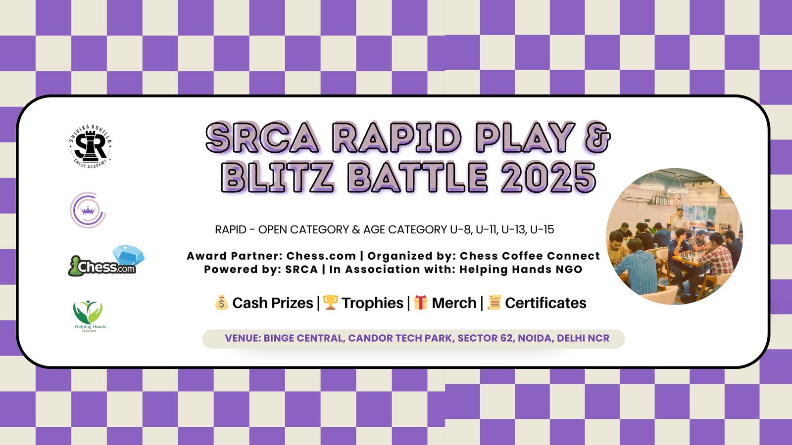 SRCA Rapid and Blitz 2025  A Chess Festival Beyond the Board