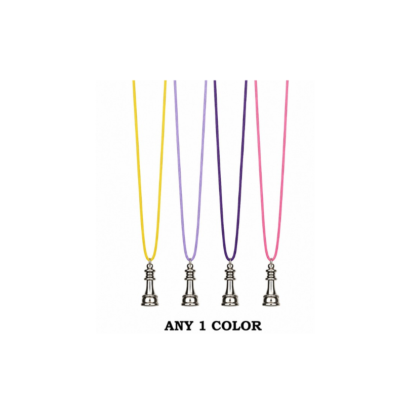 SRCA Queen Chess Piece Multicolor Lockets
