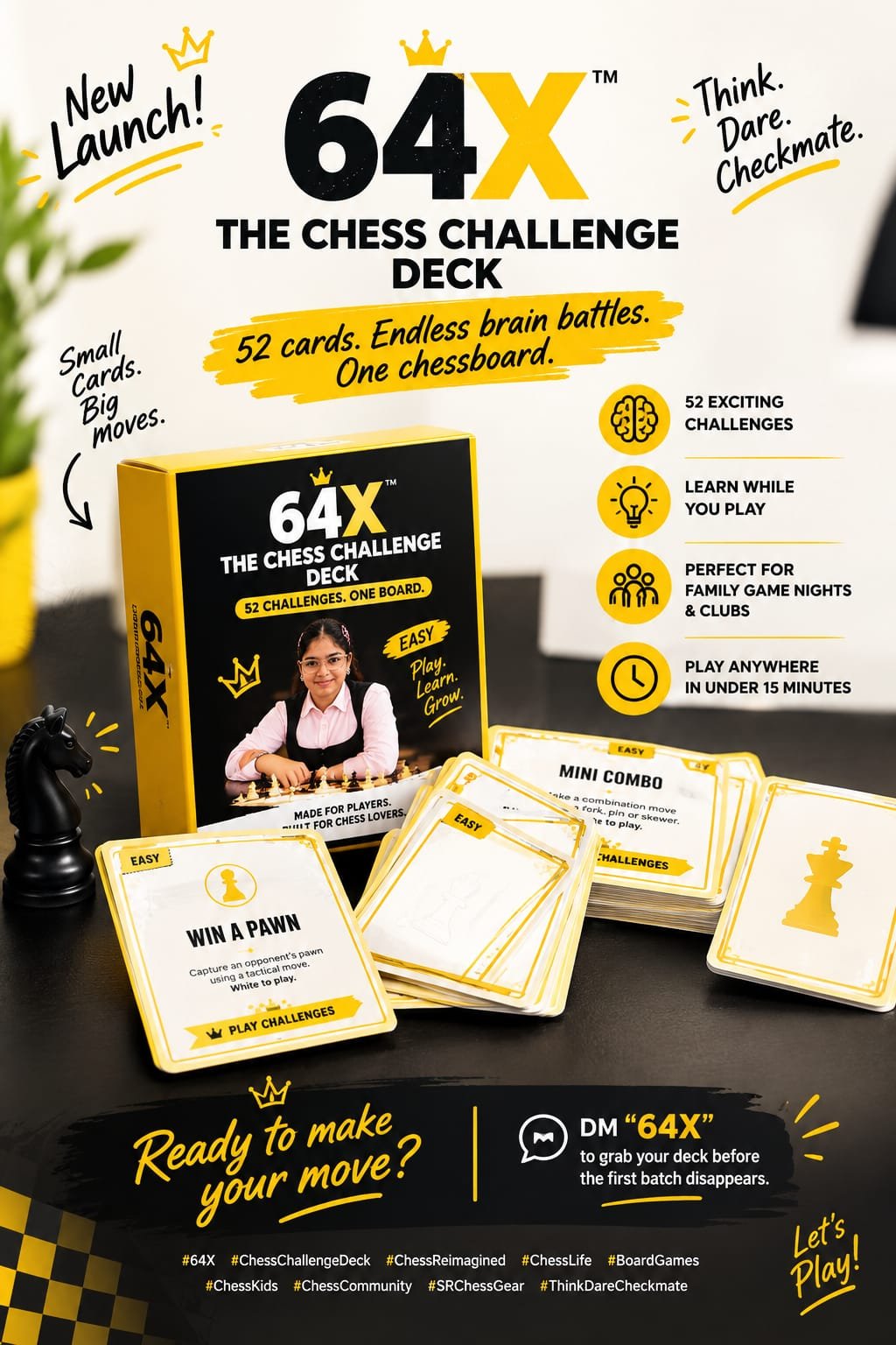 SRCA 64X Chess Challenge Deck - image 3