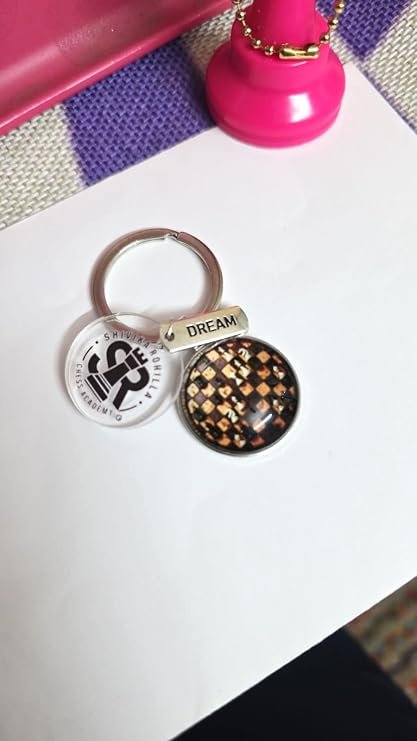 SRCA Chess Cheque Metal Customized Keychain - image 3