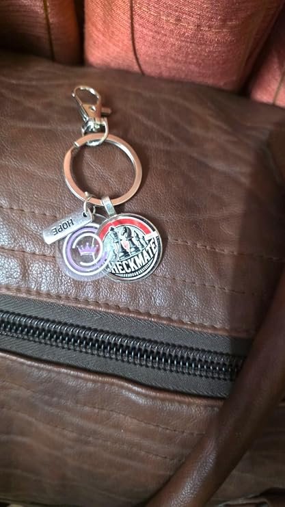 SRCA Chess Checkmate Metal Customized Keychain - image 4