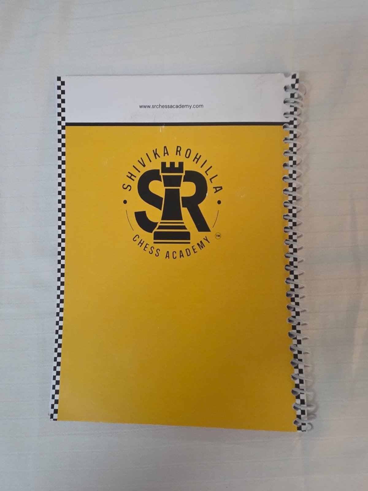 SRCA Professional Spiral Chess Scorebook - image 4