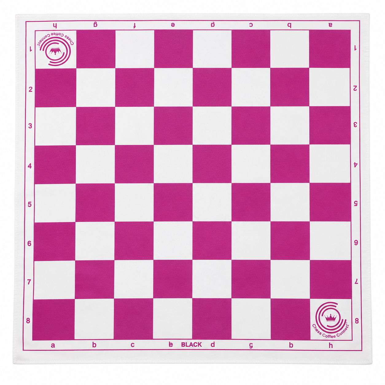 SRCA 17.5inch Foldable Chess Mat (Pink) With Premium Heavy Chess Pieces - image 4