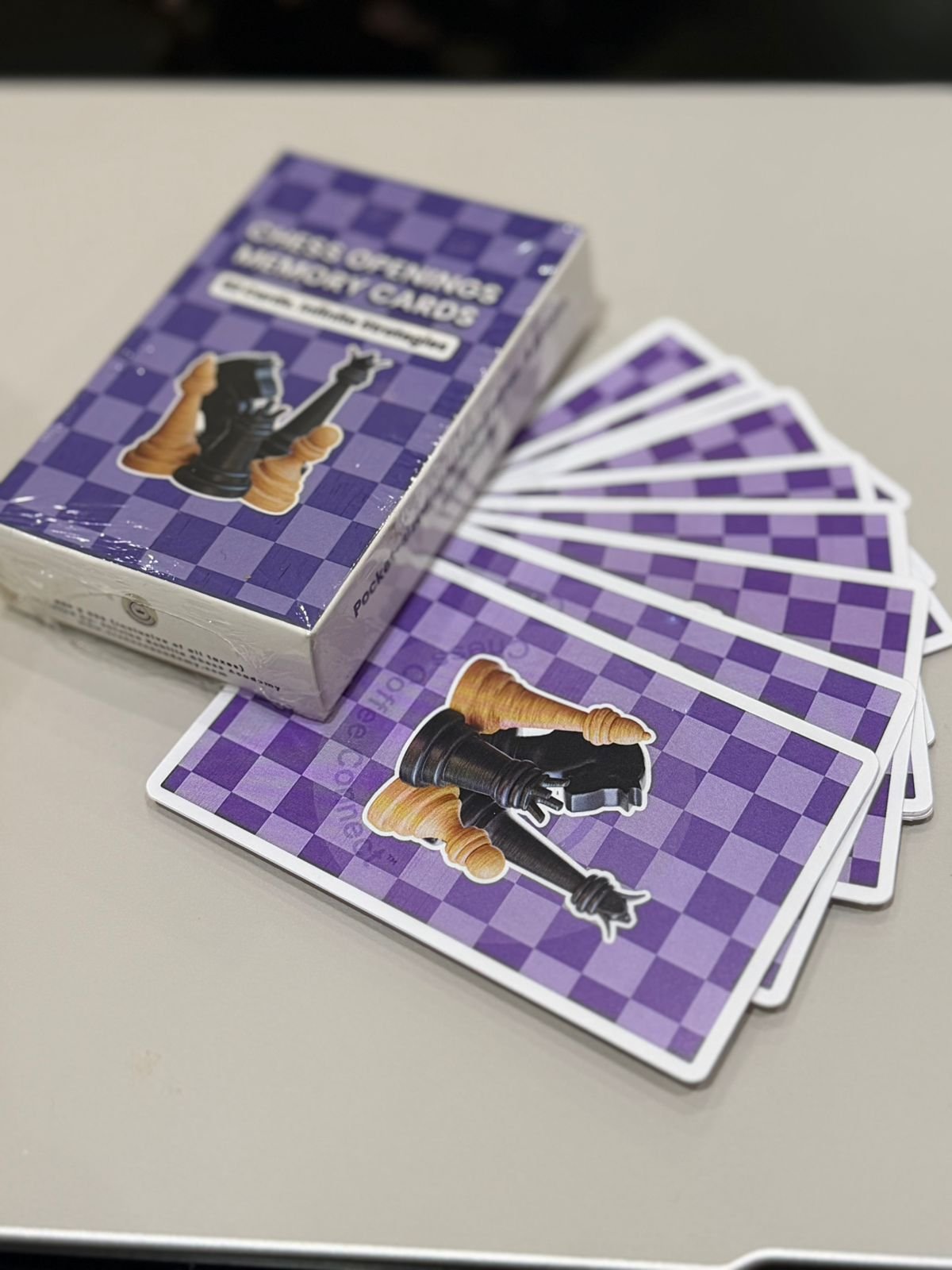 SRCA Chess Opening Memory Cards (Purple) - image 3