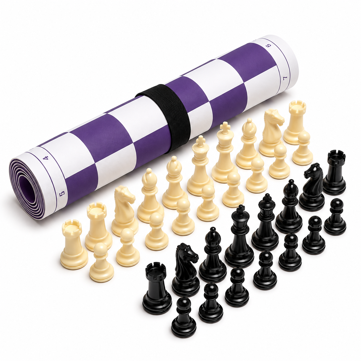 CCC 17" inches Chess Vinyl Foldable Chess Board - image 4