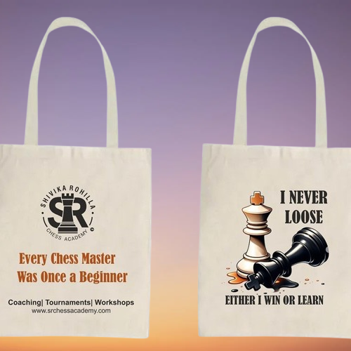 SRCA Official Chess Tote Bag