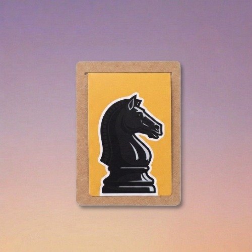 SRCA Knight Yellow Bookmark
